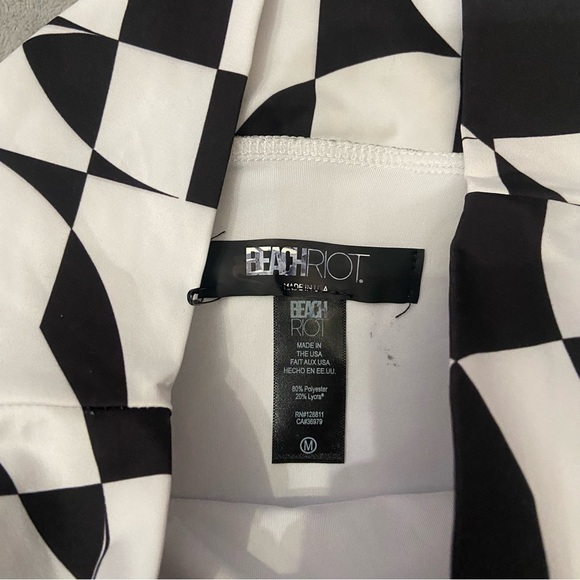 New! Beach Riot 70s Geometric Print Highway Bikini Bottom 24960 - Picture 6 of 9